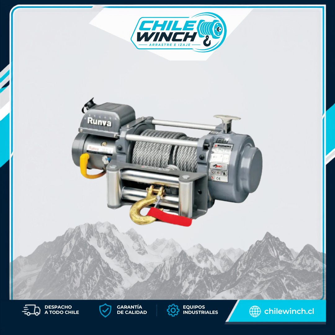 Winche Eléctrico RUNVA 15.000 Libras 12V